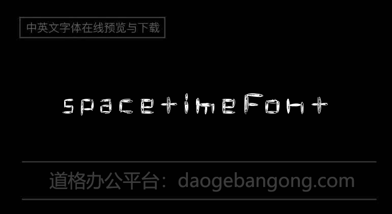 spacetime Font