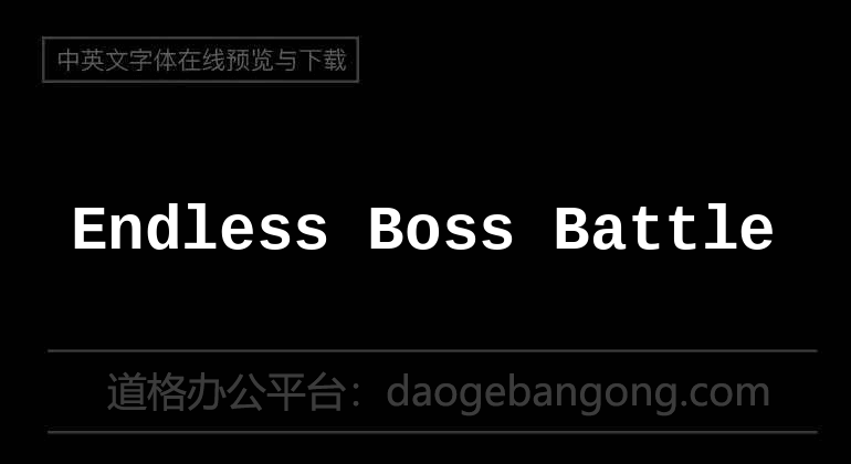 Endless Boss Battle