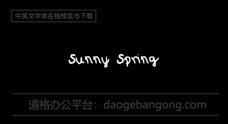 Sunny Spring