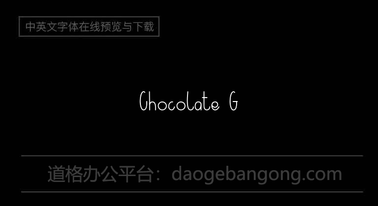 Chocolate G