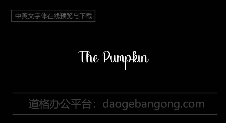 The Pumpkin