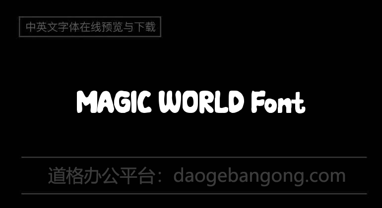 MAGIC WORLD Font