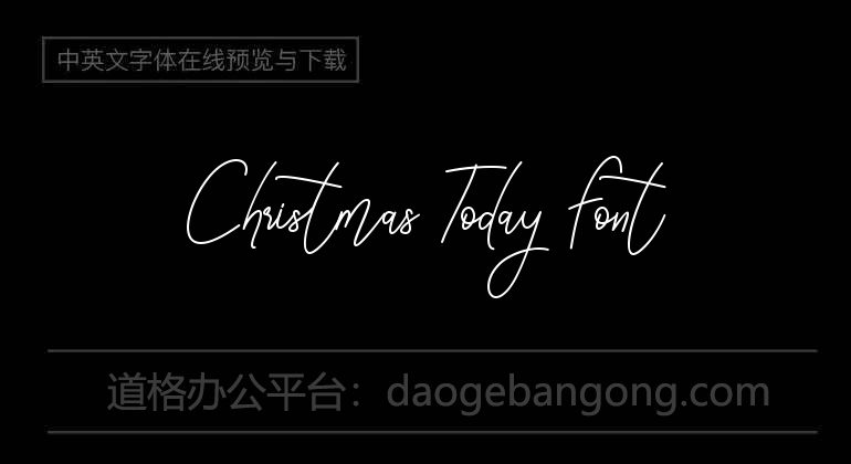 Christmas Today Font