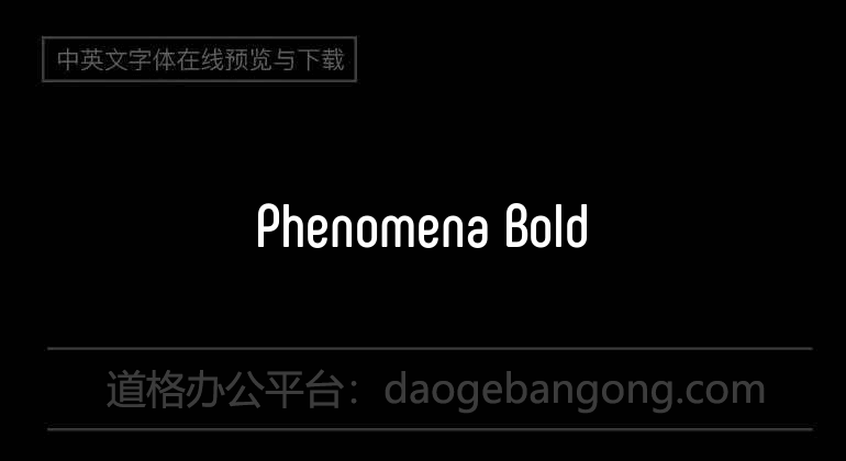 Phenomena Bold