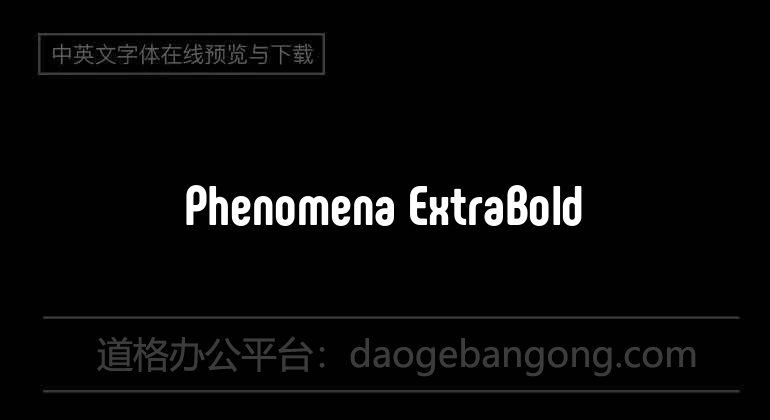 Phenomena ExtraBold