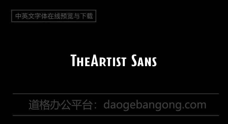 TheArtist Sans