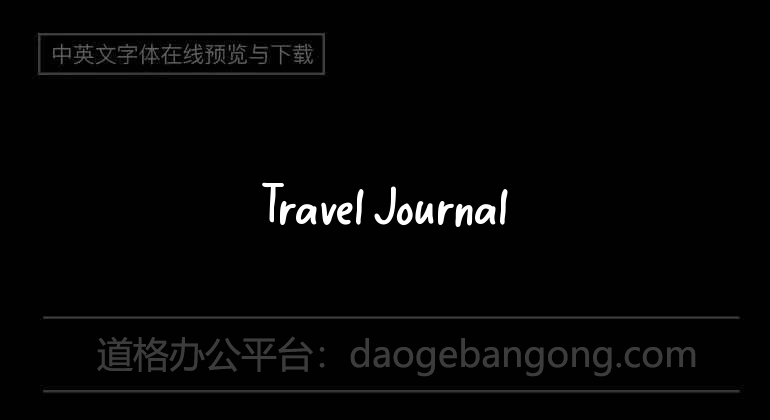 Travel Journal