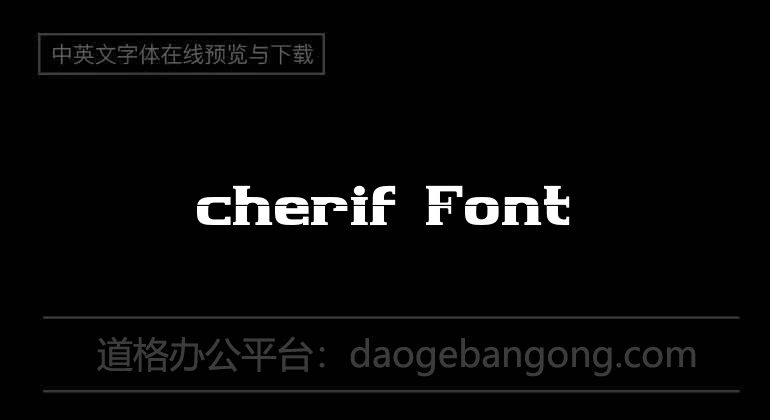 cherif Font