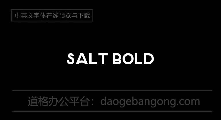 Salt Bold
