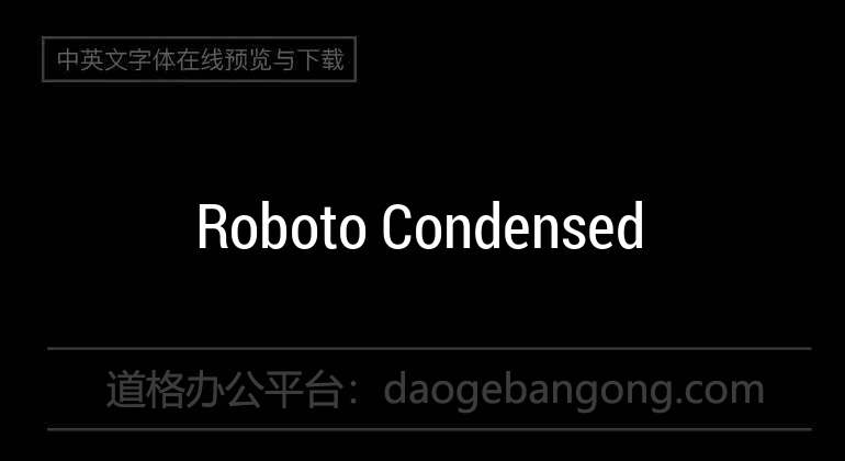 Roboto Condensed