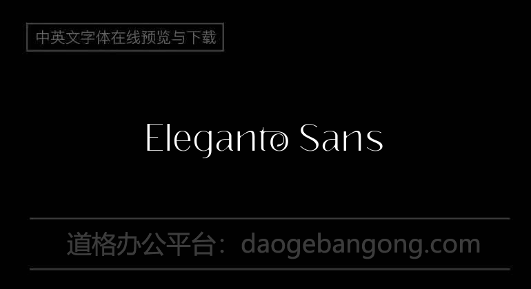 Eleganto Sans