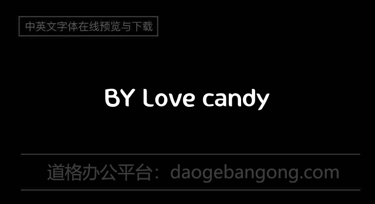 BY Love candy
