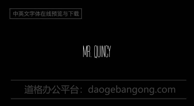 Mr. Quincy