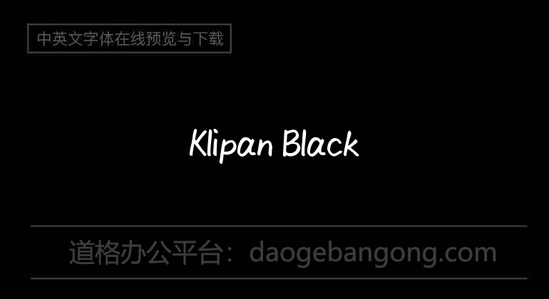 Klipan Black