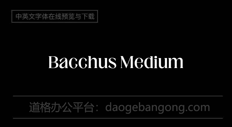 Bacchus Moyen